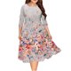 thumbnail image 1 of Vestidos Para Mujer Vestido de Manga Larga Temperamento de Moda Impreso Cuello Redondo Vestido de Gran Tamaño Odeerbi ODB173646, 1 of 8