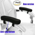 thumbnail image 4 of 500pcs New Slow Rebound Memory Foam Armrest Cushion Pad Chair Mat Elbow Rest Cover, 4 of 8