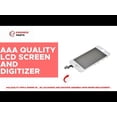thumbnail image 2 of Esource Parts Apple iPhone 5S/SE LCD Screen Digitizer Assembly Frame Replacement White, 2 of 2