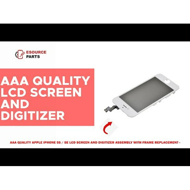 Esource Parts Apple iPhone 5S/SE LCD Screen Digitizer Assembly