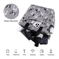 thumbnail image 7 of CHAOYUNYI Crossbody Shoulder Bag for Women - Water Resistant Casual Handbag Purse with Multiple Pockets, Adjustable Strap, Gray Dog, 7 of 7