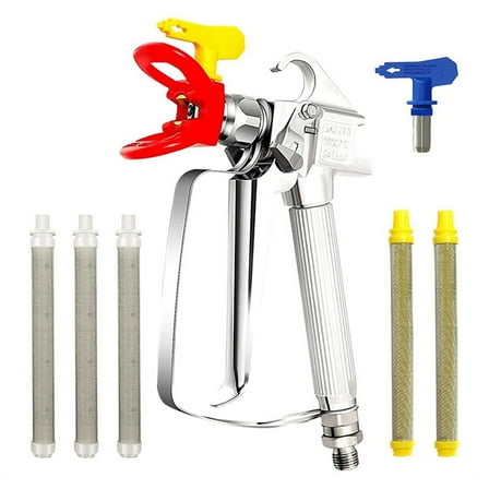 Airless Paint Sprayer Kit Pieces with 2PCS 517 Tips and Nozzle Guard, 5PCS for All