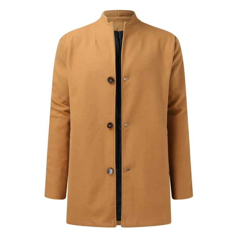 Topper Coat Men Mens Autumn And Winter Casual Fashion Single