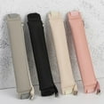 1PC PU Leather Elastic Buckle Pencil Case Book Notebook Pen Clip