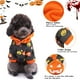 thumbnail image 3 of Disfraz de Halloween para mascotas, chaqueta con capucha, disfraz de araña de Halloween para mascotas, disfraz de Halloween para gatos y perros (calabaza, XL) brillar  Electrónica, 3 of 5