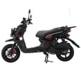 thumbnail image 4 of X-Pro Brand New 150cc Gas Moped Motorcycle, 12" Aluminum Wheels Electric/Kick Start Dual Headlights, 4 of 4