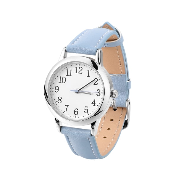Moda casual reloj impermeable reloj de cuarzo mujer niñas correa de cuero reloj muñeca reloj decorativo reloj