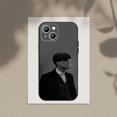 thumbnail image 3 of Funda de teléfono Movie P-Peaky B-Blinders para Apple iPhone 15,14,13,12,11, XS, XR, X,8,7, Pro, Max, Plus, mini funda negra de silicona, 3 of 5
