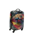 DC Comics Superman 21 Inch Spinner Rolling Luggage Suitcase, Upright
