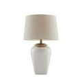 thumbnail image 4 of Martha Stewart Jemma Transitional Ceramic and Fabric Table Lamp in White, 4 of 5