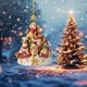 thumbnail image 4 of Adorno navideño acrílico plano para árbol de Navidad | Decoración navideña moderna para coronas de ventana | Adorno colgante festivo ligero y duradero, 4 of 5