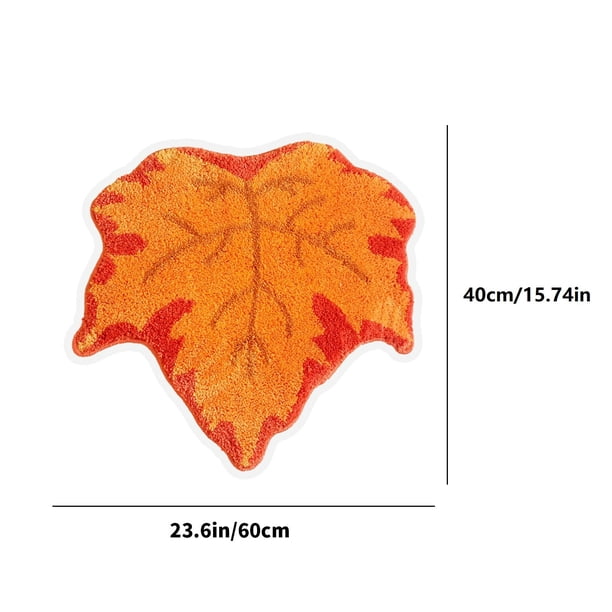 Felpudo de imitación irregular de Halloween con absorción de agua, engrosamiento, secado, para baño, inodoro, sala de estar, alfombra