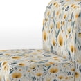 thumbnail image 4 of Designart "Sernité Florale Jaune Ensoleillée" Chaise d'Appoint Rembourrée - Fauteuil de Cottage pour Chambre, 4 of 7