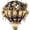 C, variant on Hot Air Balloon Outdoor Hanging Acrylic 2D Balloon Shape Lamp Porch Pendant Window For Wedding Garden Boots Ornament Decorative Eggs for Easter Christmas Decorations Wall Hanging Large for Cat Lover