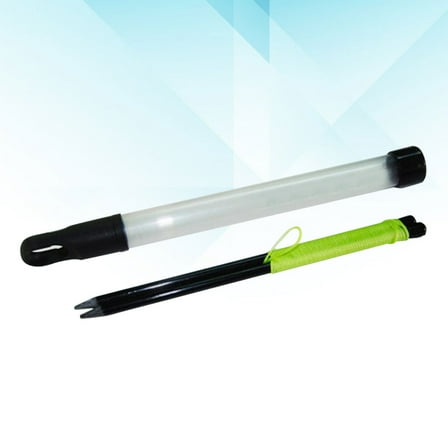 FELTECHELECTR Golf Alignment Sticks Black 1Pcs 9.4x1.6x1.6in