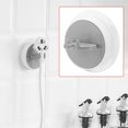 thumbnail image 4 of Soporte para maquinilla de afeitar, ganchos adhesivos multiusos, colgador de pared adhesivo, gancho para enchufe, 4 of 8