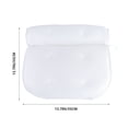 thumbnail image 2 of ADDHAT Comfortable Bathroom Pillow White Breathable for Neck Back Support and Massage, 2 of 6