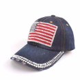 thumbnail image 2 of ASFGIMUJ Baseball Hats For Womens Sun Star Embroidery Cotton Caps Trucker Adjustable, 2 of 4