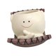 thumbnail image 3 of Maceta colgante de resina con forma de flor, con forma de cara sonriente, para columpio o silla Estilo G, 3 of 9