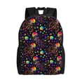 thumbnail image 1 of Balery Rainbow Jellyfishes Mochila - Mochila Estilosa y Duradera para Laptop de 15 Pulgadas con Tela Oxford Impermeable, 1 of 8