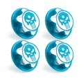 thumbnail image 1 of 4pcs 17mm Wheel Nuts Dustproof Non-slip Remote Control Car Metal Mount Nuts Replacement For Traxxas, 1 of 5