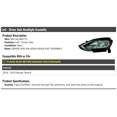 thumbnail image 3 of Left Driver Side Halogen Headlight Assembly - Compatible with 2016-2019 Nissan Sentra, 3 of 4