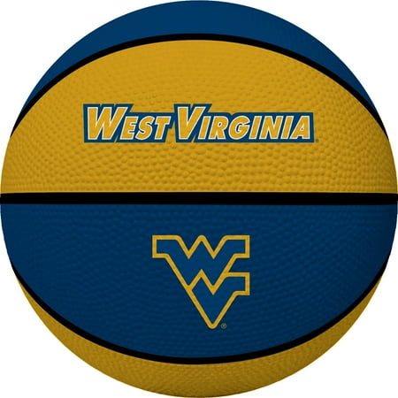 West Virginia Mountaineers Rawlings Crossover Full-Size Basketball - Navy