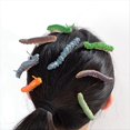 thumbnail image 4 of Accesorios de Orugas Artificiales Aterradoras, Orugas Aterradoras de Halloween, Horquilla, Herramienta de Broma, Decoración Hecha A Mano, 4 of 5