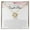Gold, variant on To An Amazing Single Mom, Scattered Flowers Beautiful Necklace, Message Card and Box, White Love Knot Necklace