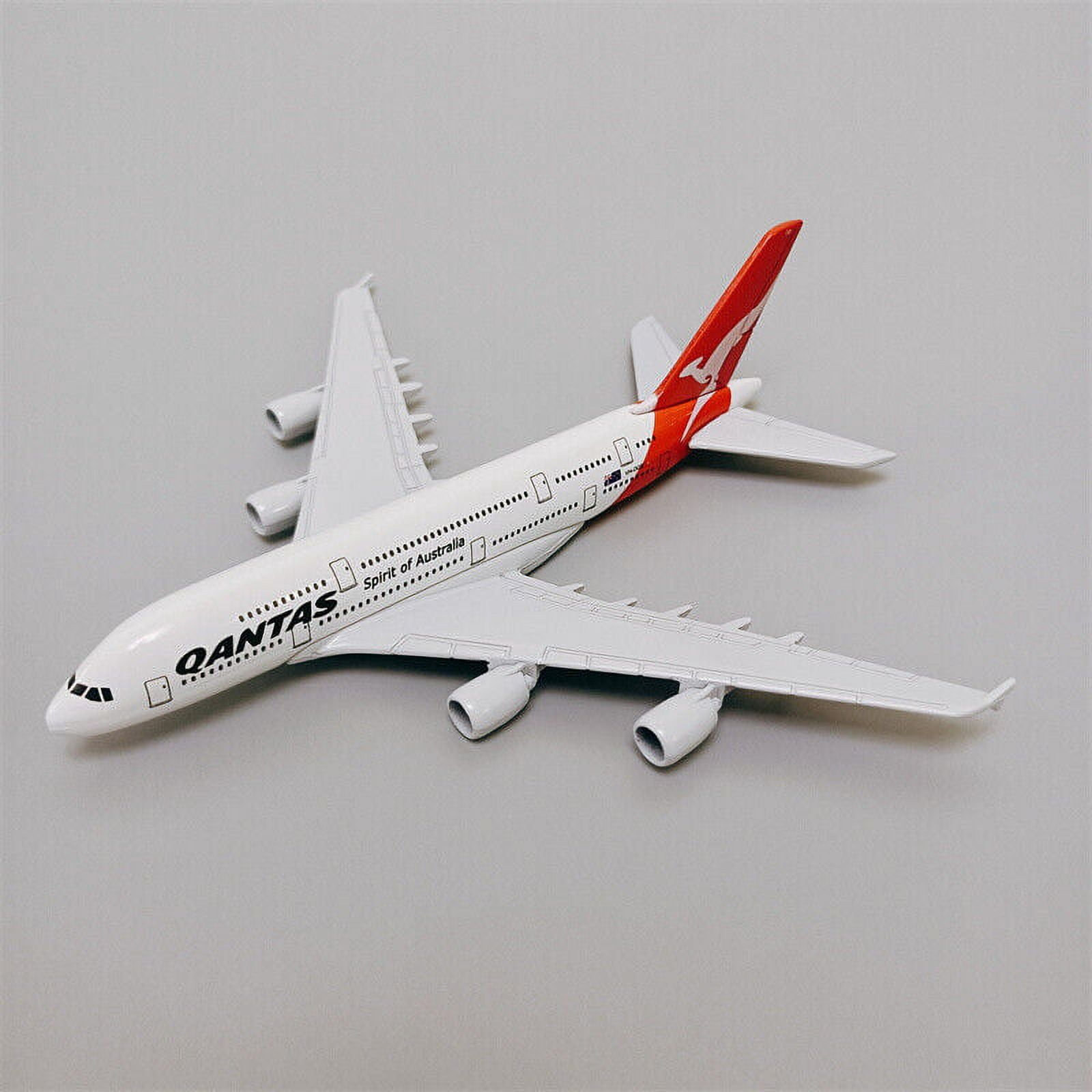 16cm Australian Qantas Airbus A380 Airlines Aircraft Model Airplane Model Plane