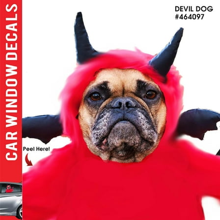 LEMONSODA Car Window Decal - 3D - (Devil Dog)
