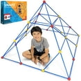 thumbnail image 1 of Snapz Ultimate Fort Builder Kit para niños de 8 a 12 años - Kit de construcción de fuertes resistente para niños de 4 a 8 años - Juego de fortalezas para hacer y construir bolas y palos - Tienda de ca, 1 of 1