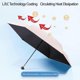 thumbnail image 4 of Sun Umbrella Folded Ultra-light Six-bone With Box Sun Protection Uv Protection Sun Shade Sunshine, 4 of 5