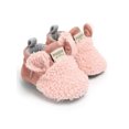 thumbnail image 4 of Nituyy Infant Slippers Cartoon Ear Anti-slip Knit Crawling Shoes, 4 of 5
