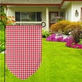 thumbnail image 6 of Sigee Red Checkboard Printed Flag12.5 * 18in Outdoor Yard Flags For Garden Decor, 6 of 9