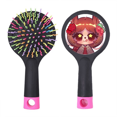 thumbnail image 1 of Squirrel Red Rose Wave Point Salon Detangling Hair Brush Cushion Base, 1 of 3