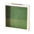 thumbnail image 1 of GROWTH TANK Shadow Box Frame Keepsake Collection Photo Frame for Sporting Events Tickets Beige and Green, 1 of 5