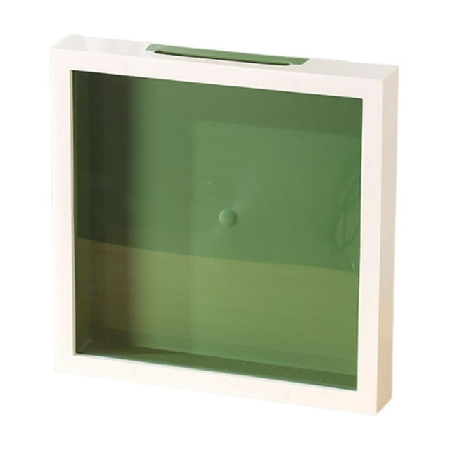 GROWTH TANK Shadow Box Frame Keepsake Collection Photo Frame for Sporting Events Tickets Beige and Green