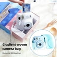 thumbnail image 3 of Gradual Woven Pattern Camera Shoulder Bag Protective for Fujifilm Instax Mini 12, 3 of 7