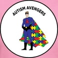 thumbnail image 3 of CafePress - Autism Avenger T Shirt - Women's Traditional Fit Dark T-Shirt, 3 of 4
