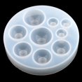 thumbnail image 4 of de silicona de 9 cavidades para decoración de pasteles, chocolate, fondant, joyería de resina, de fundición, arcilla polimérica, fabricaci Gloria Molde de silicona, 4 of 9
