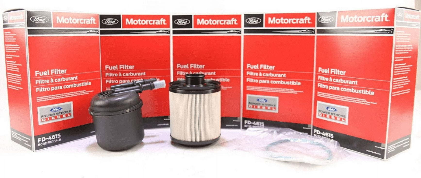 Motorcraft FD-4615 Unlimited Mileage Fuel Filter fits F-450 Super Duty 2011 - 2016 F-550 Super Duty