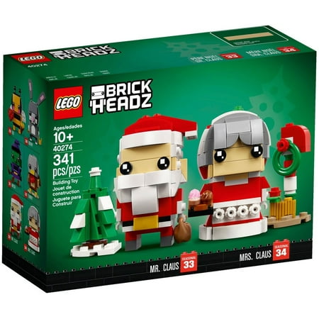 LEGO BrickHeadz Mr. and Mrs. Claus 40274