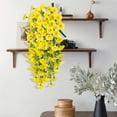 thumbnail image 4 of Elainilye 6Pcs Artificial Vines, Morning Glory Hanging Plants, Plastic Climbing Vines with Hooks, for Patio Decor, Wedding Arch Greenery, Balcony Gardens, Indoor Vertical, Porch Decor, 4 of 5