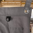 thumbnail image 2 of Hudson Durable Goods - Woodworking Edition - Waxed Canvas Apron - Grey, 2 of 6