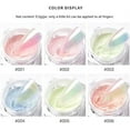 thumbnail image 3 of 6 Boxes Mermaid Chrome Nail Art Powder Aurora Powder Mirror Holographic Laser Colorful Neon Pearl Pigment Manicuring Glitter with 6pcs Eyeshadow Sticks, 3 of 8