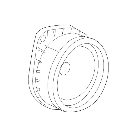Genuine OEM GM Part # 23359214 Front Dr Speaker