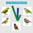 thumbnail image 6 of 1x6" Bird Paw Grinding Stick Parrot Parakeet Cockatiel Perch Stand, Green, 6 of 6