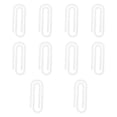 thumbnail image 4 of Clips de papel de sublimación de 10 piezas clips de transferencia de calor creativo de transportar y almacenar clip de sublimación para la escuela de 7.6cmx3cm, 4 of 8