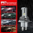 thumbnail image 4 of 6000k H4/9003 LED Headlight Hi/Lo Beam 9145 Fog Light Bulbs Combo For Toyota Prius 2004-2009, 4 of 12